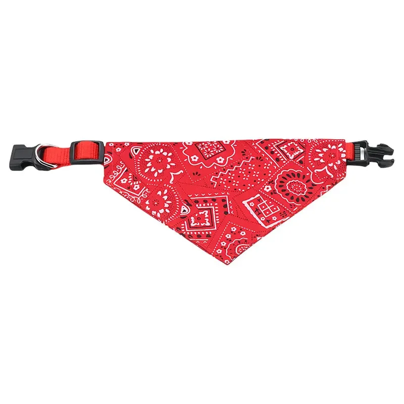 Collare Bandana per cani bandane per cani staccabili collare per sciarpa bavaglini a triangolo per cani lavabili collari per cani di taglia piccola