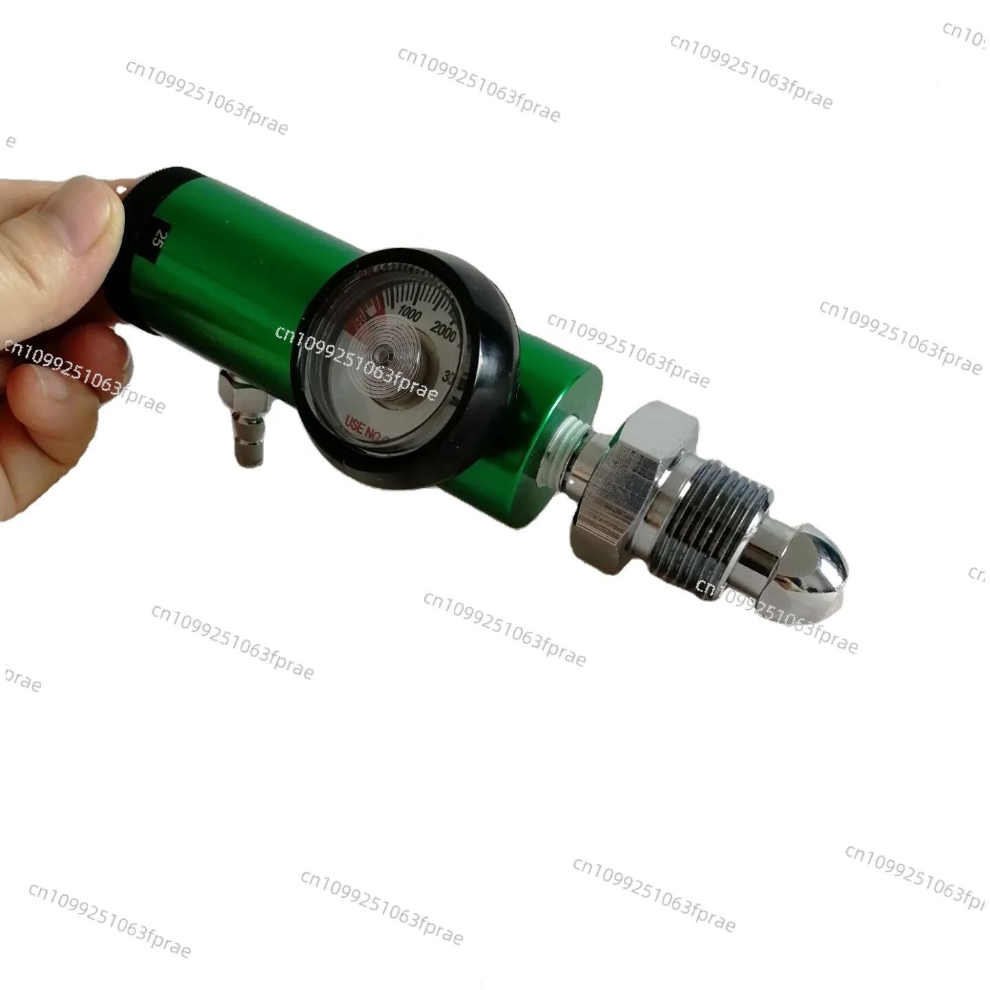 

Click type CGA580 nitrogen tank gas regulator 0-15L barb