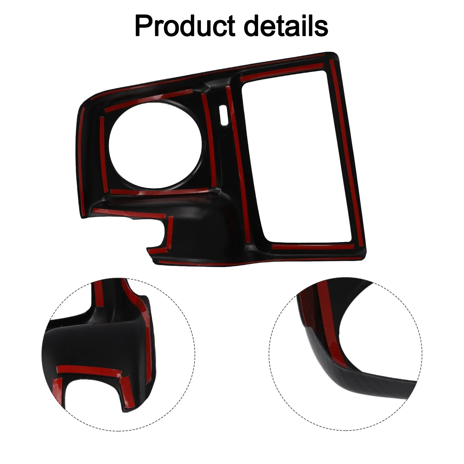 

20) улучшите интерьер Вашего автомобиля с помощью карбонового волокна Автомобильная ручная рама переключения передач обшивка для Honda for Civic 2006 2011