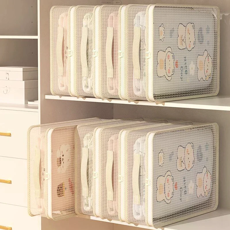 Four-piece Storage Bag Set For Household Bed Sheets And Duvet Covers, Extra Thick, Mildew-proof And Dust-proof.