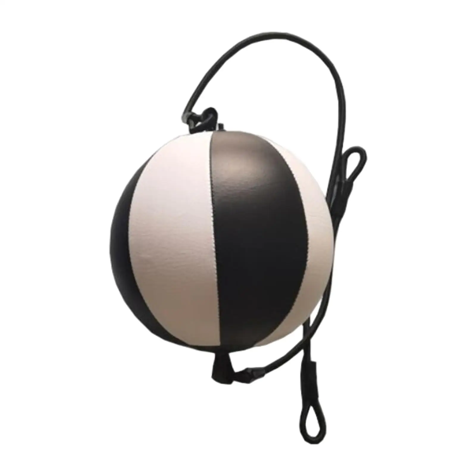 PU Double End Speed Ball Adjustable Boxing Punch Bag for Hand Eye Coordination Adults Kids Home Gym