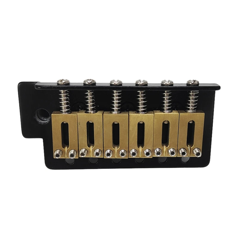 6 Strings Guitar Bridge Saddle Tailpiece Electric Guitar Tremolo Bridge Standard Guitar Accessories