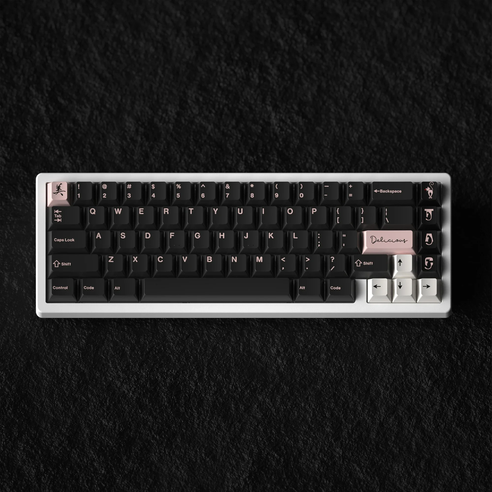 

Magic cat PBT sublimation, original height 68 980 75 87 custom keycaps