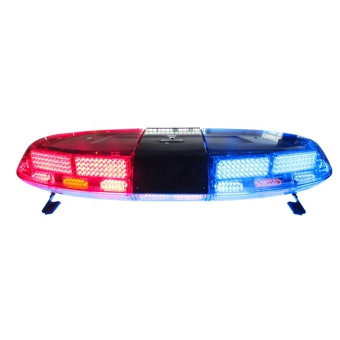 

120cm Full Size Vehicle Signal Red Blue Amber White Car Roof Led Strobe Beacon Warning Emergency Light Bar TBD-GA-9200L