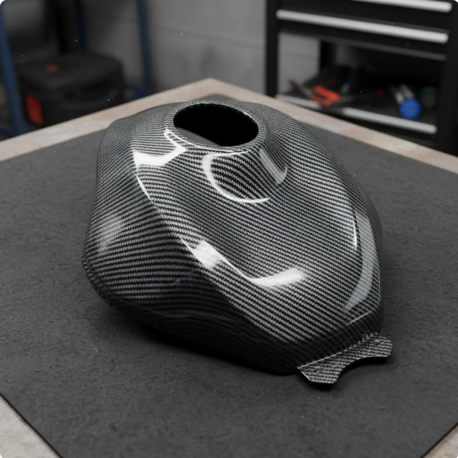 Sportbike Gas Tank Cover ABS Plastic Motorcycle Body Panel for 636 600cc 2009-2019 Water Transfer Decorative Shield