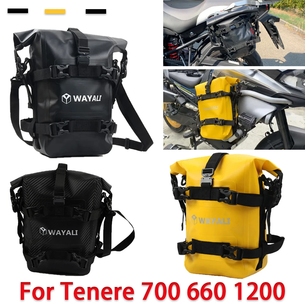 

For Yamaha Tenere 700 660 1200 Super XT1200Z XTZ700 XTZ 700 XT660Z Frame Crash Bar Waterproof Bags Accessories Tool Travel Bag