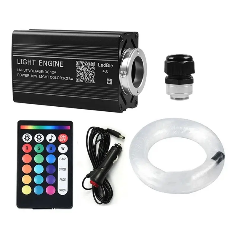 

Precise 500Pcs Fiber Optic Car Home Headliner Star Light Kit Roof Ceiling Lights Remote