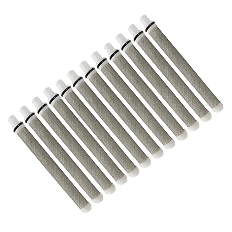 10/20 pcs 60 Mesh Airless Paint Sprayer Gun Filter Push on Type,Airless Paint Replacement Accessory Spray Gun Filter