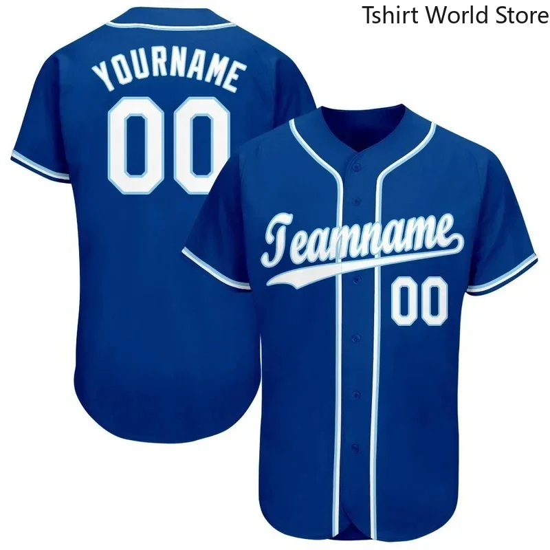 

Custom Blue Series Baseball Jersey Men and Women Section Shirt 3D Printed Shirt Casual Team Shirts Hip Hop Unisex Tops