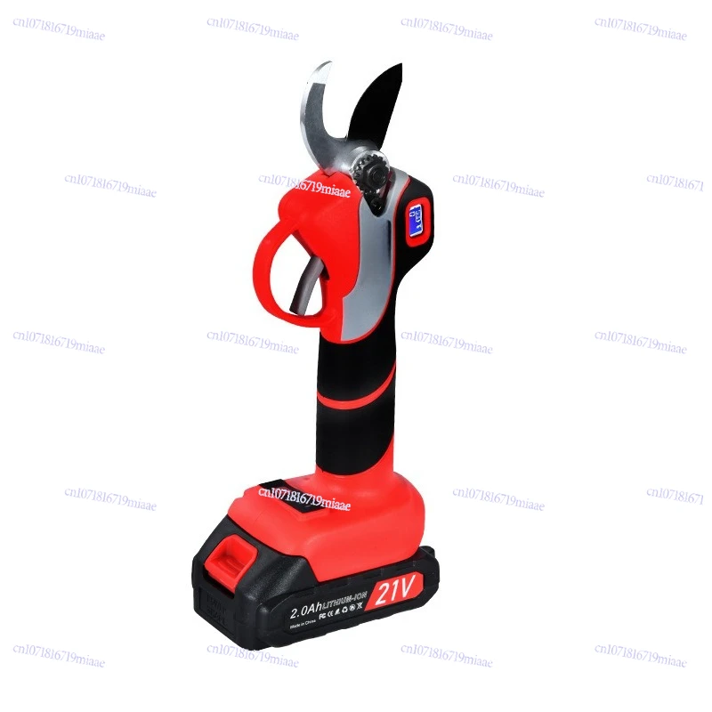 Electric pruning shears lithium electric garden fruit tree thick branch shears outdoor portable handheld electric shears