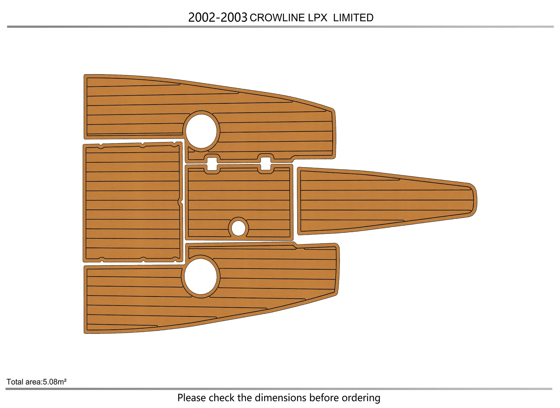 2002-2003 Crownline LPX LIMITED 1/4