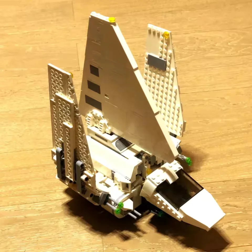

Science fiction space themed future exploration shuttle spacecraft assembly building block toys children's toy sets