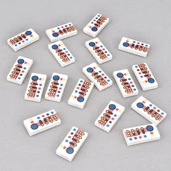 MOC 10PCS 3069 1X2 Machine Control Panel Pattern Building Blocks Printed Board Bricks Particle Toy Children Birthday Xmas Gifts