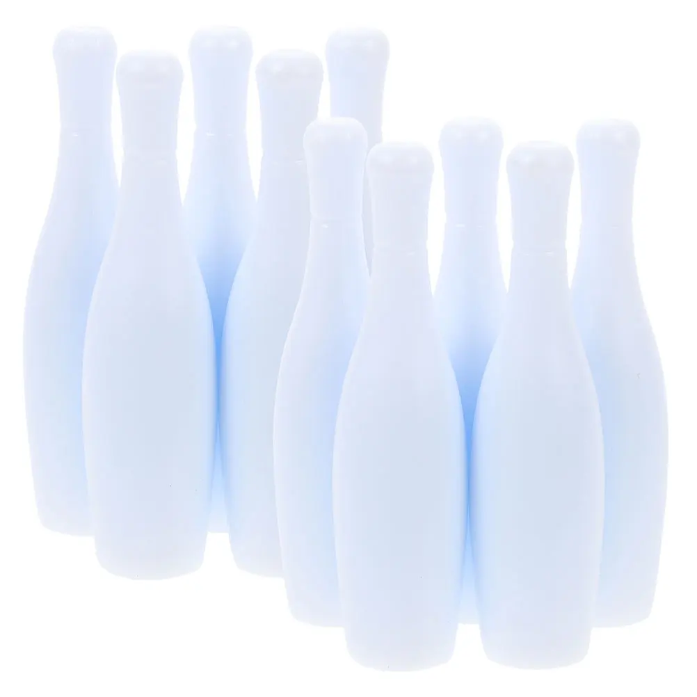 

30 Pcs Mini Bowling Pin Set Compact Portable Indoor Entertainment Family Fun Toy Game Accessories Replacement Parts
