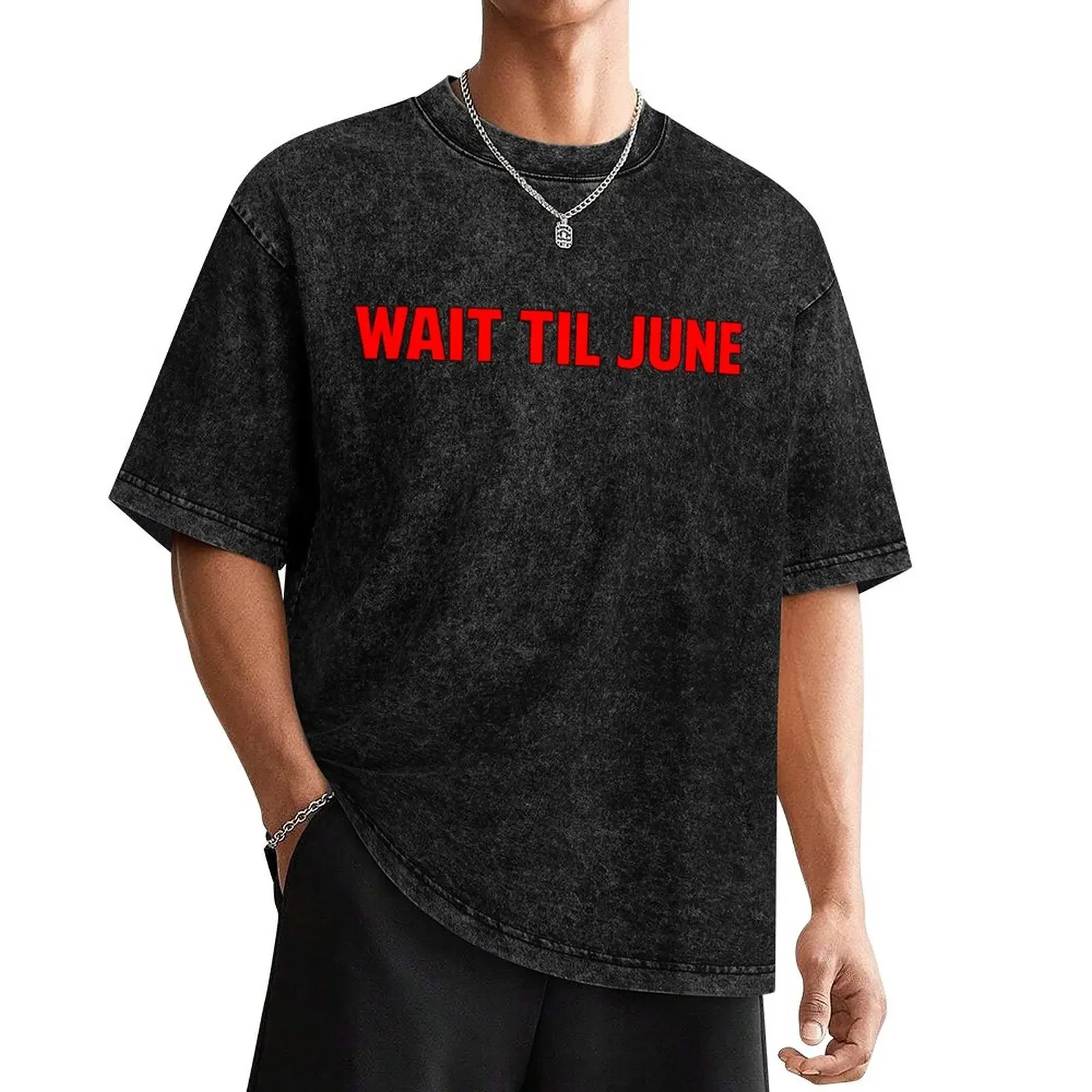 Wait Til June - Flight Reacts T-Shirt designer shirts vintage anime shirts men