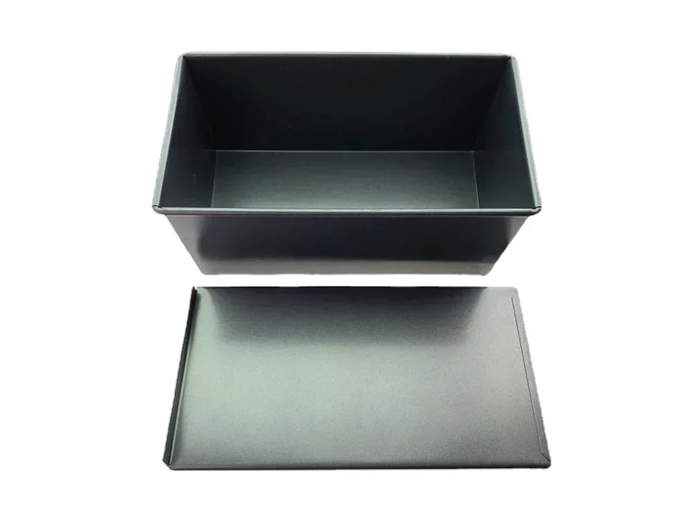400g Rectangular Toast Mold Non-stick With Lid Toast Box Bread Mold Oven Household Baking Tools