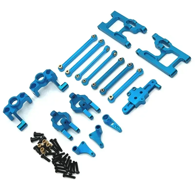 

Wltoys 124006 12423 12427 12428 Metal Upgrade Parts Kit Steering Cup Steering Assembly Link Rod 1/12 RC Car Accessories