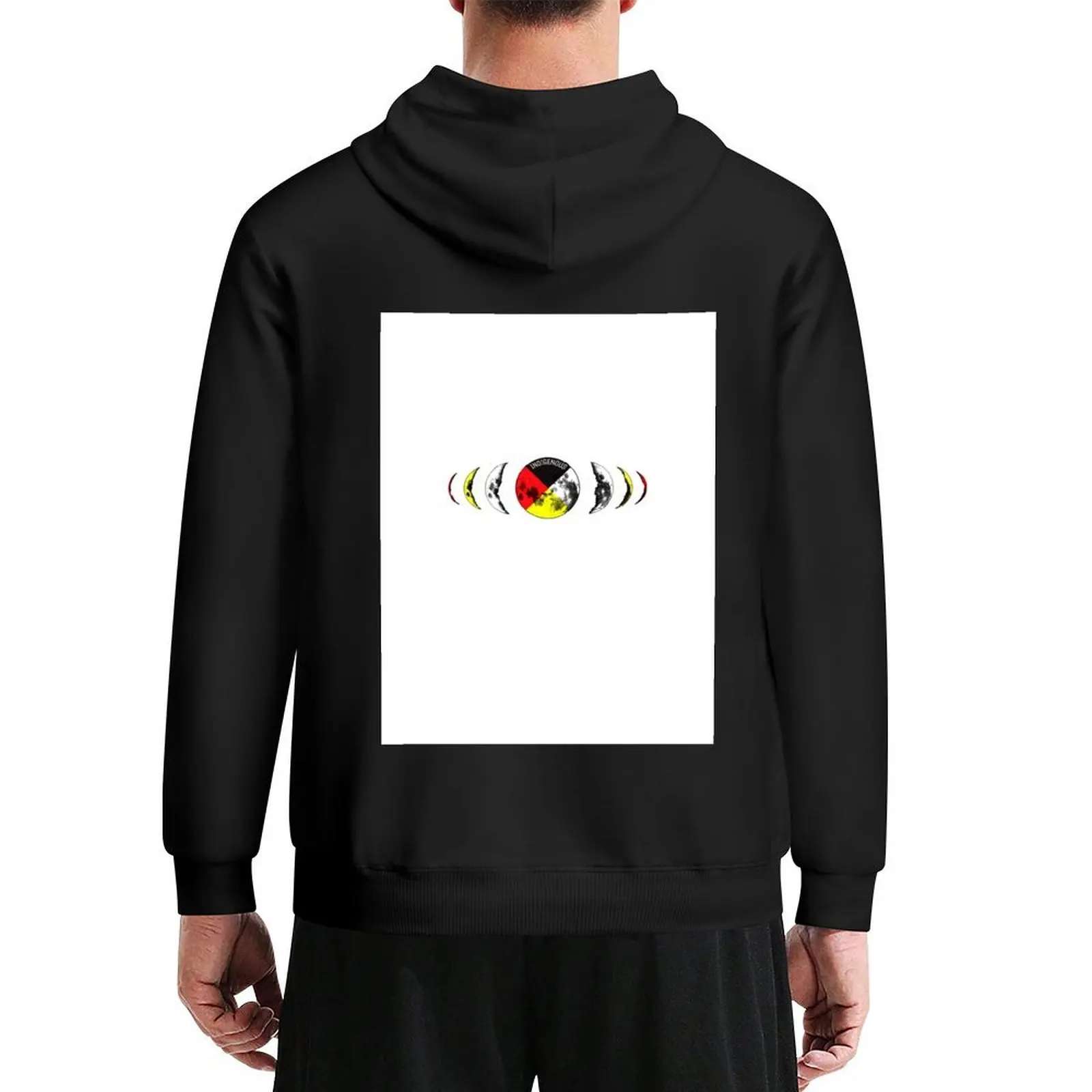 

Moon Cycle Medicine Wheel Hoodie mens designer clothes men's autumn clothes japanese style autumn jacket men tracksuits