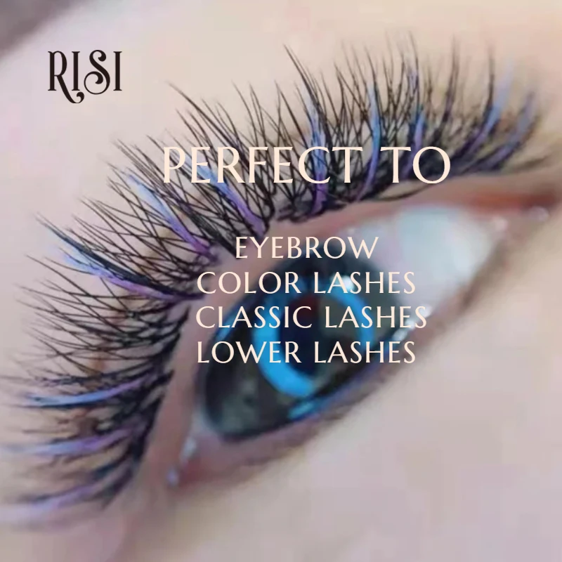 Free RISI Professional 1-2 Seconds Fast Dry Transparent Glue Lashes Lash Extension Glue Lash Supplies Strong Clear Lash Glue