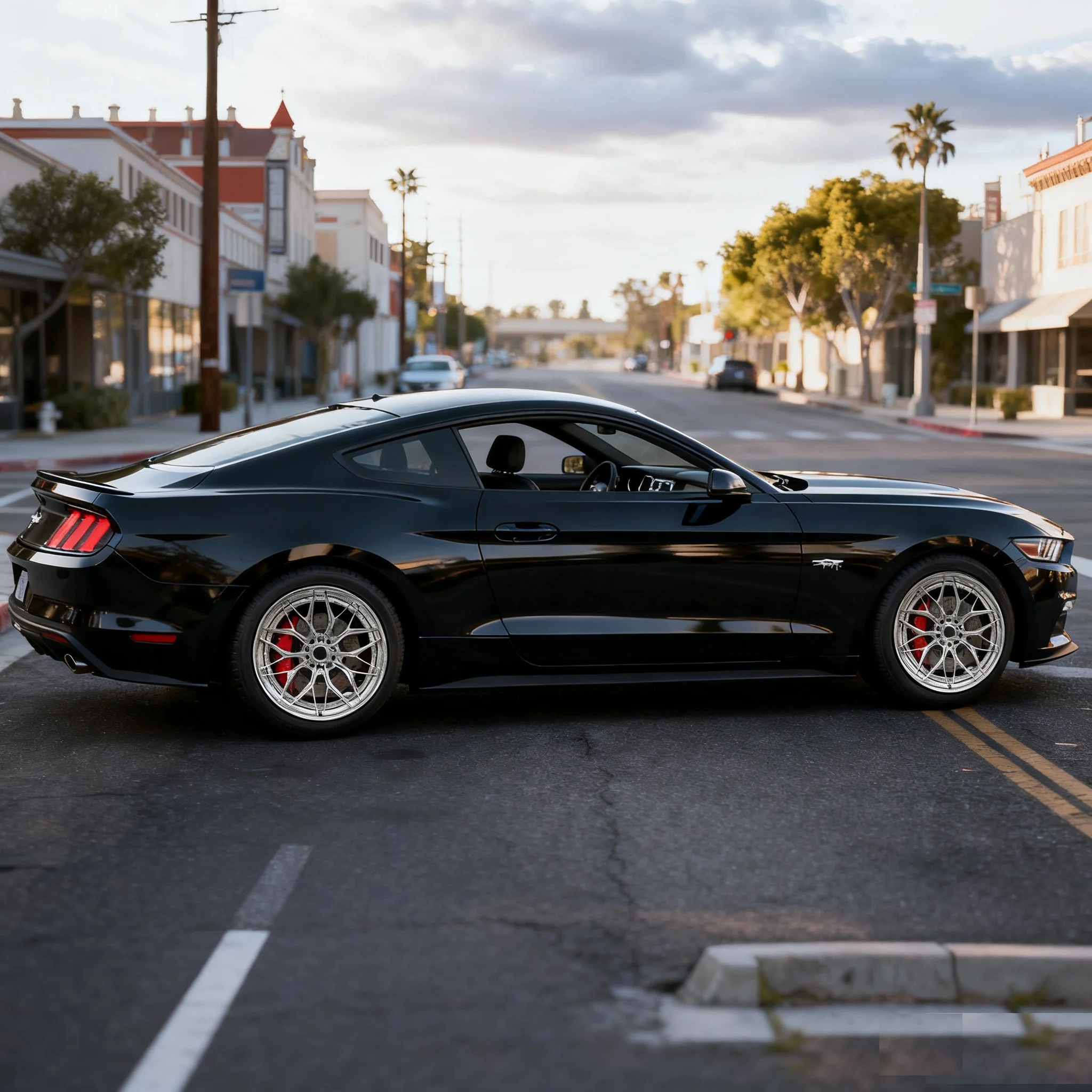SYG-1003 Llantas de Aleación Personalizadas de 18 19 20 21 22 23 Pulgadas para Autos, Ruedas Forjadas para Autos de Pasajeros, Compatibles con Ford Mustang GT