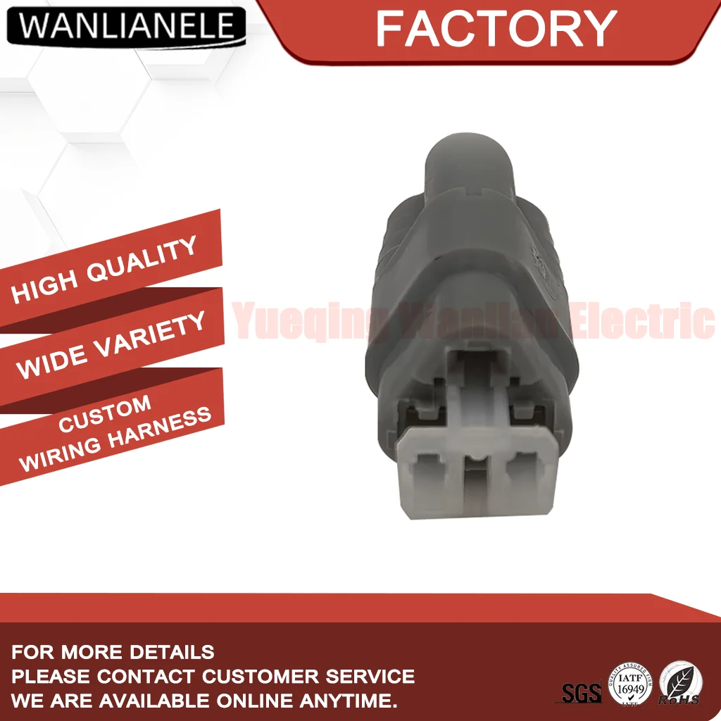 50 Sets 6189-0365 3 Way Waterproof Connector Kit Female Housing w/ Terminals Seals for Car Wiring Harness Repair
