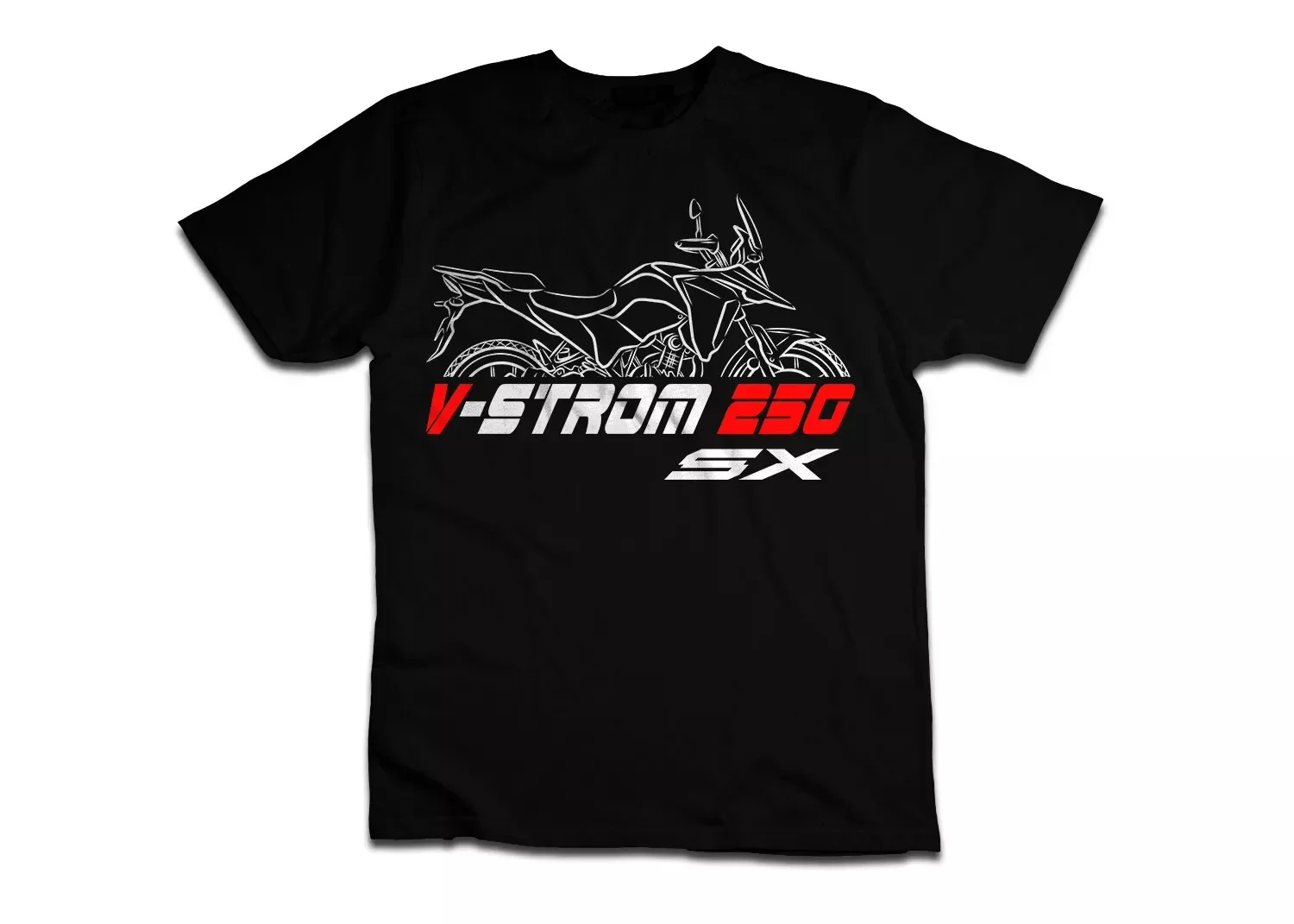 

2024 Men T Shirt Casual Suzukis V-Strom 250 SX Motorcycle for Dual Sport Riders T-shirt Graphic Summer 100% Cotton S-3XL Tee