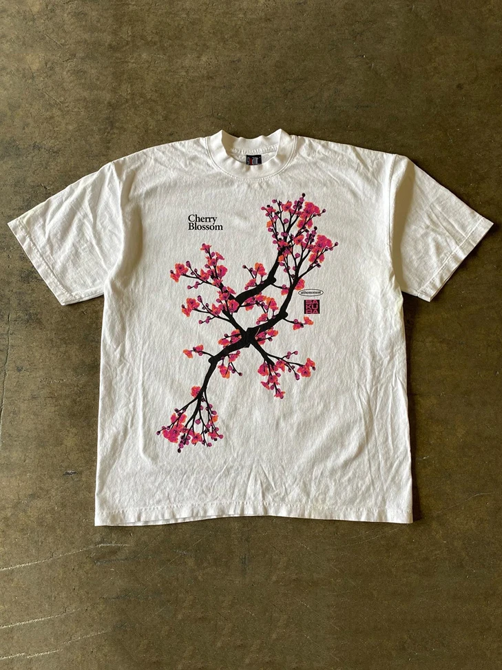 camiseta-de-manga-corta-holgada-de-algodon-puro-de-260g-estilo-oversize-con-diseno-de-Arbol-de-sakura-marca-de-moda-ropa