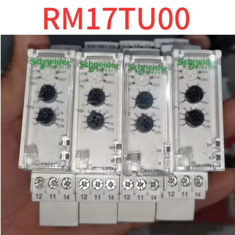 Second-hand Control Relay RM17TU00 Multi-function 3-phase Phase Sequence Over and Under Voltage Monitoring