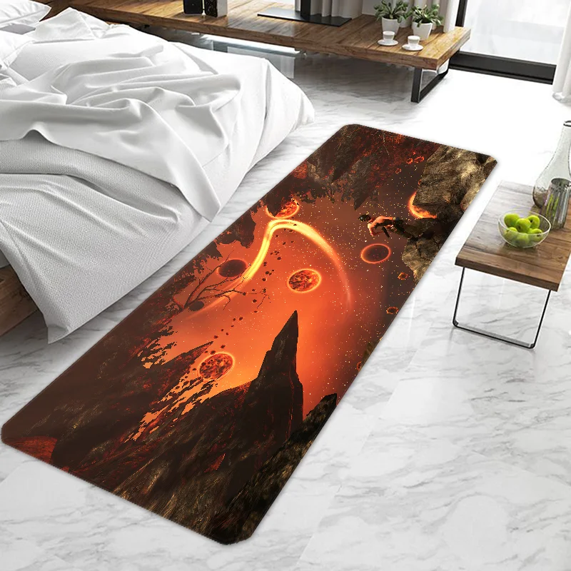 Action-adventure Outer Wilds Entrance Doormat Non-slip Washable Kitchen Carpet Living Room Hallway Rugs Door Mats Bathroom Bath