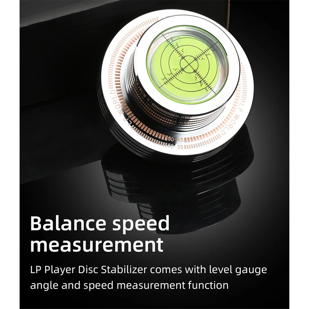 مثبت القرص لمشغل LP 50 هرتز LP مشغل تسجيلات الفينيل مثبت القرص الدوار مع