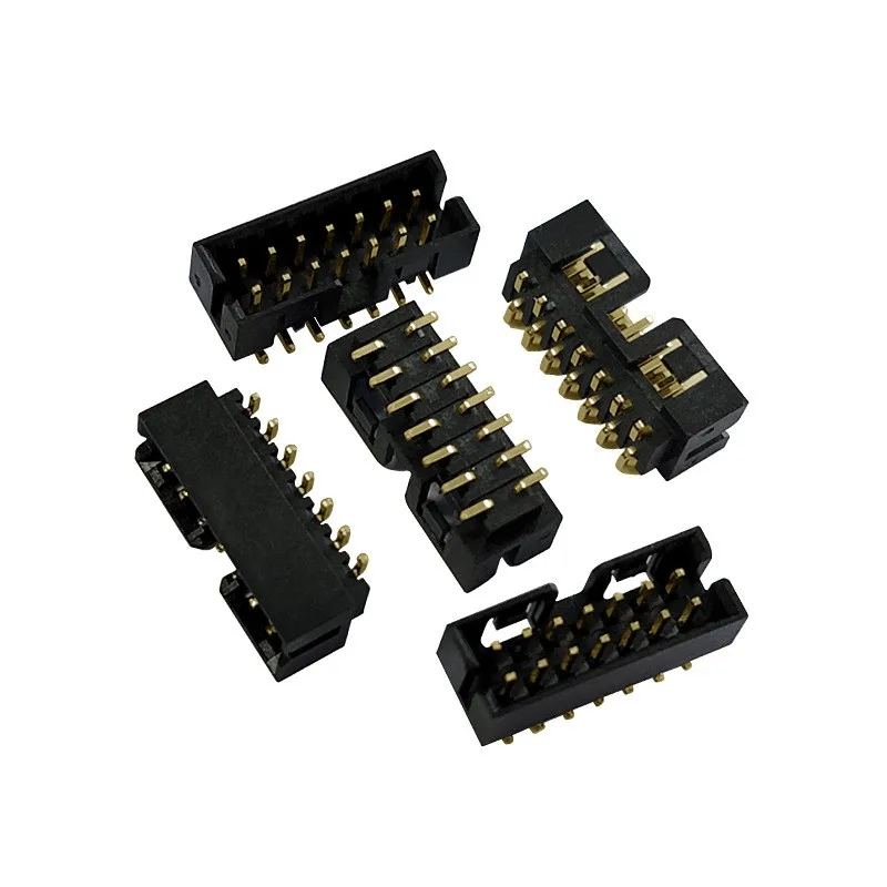 5pcs 08B0-1X1T-36-F Original and Genuine 6-digit RJ45 Network Port with Lights and Shrapnel on It.