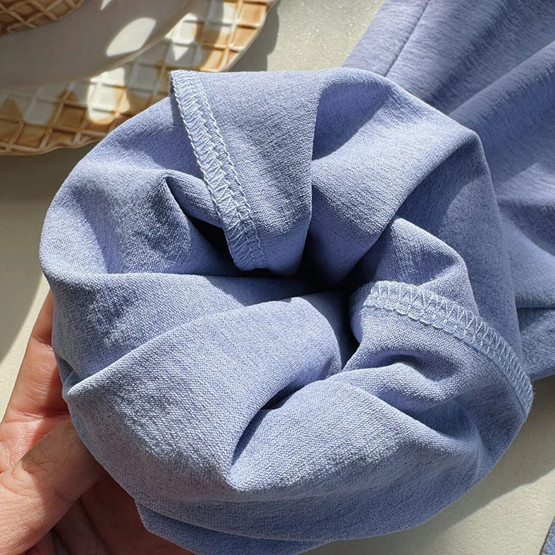 سراويل طويلة للأطفال للفتيان والفتيات ، بنطلون فانوس صيفي للأطفال ، بنطلون فضفاض ، النسخة الكورية