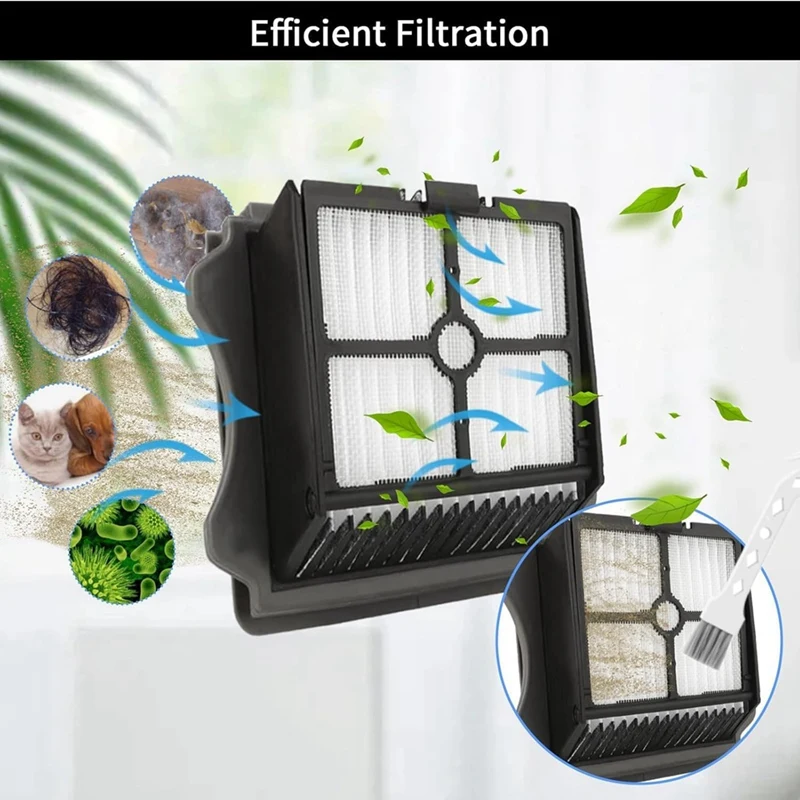 Kit de pièces de rechange pour aspirateur sans fil Tineco Floor ONE, rouleaux de brosse et livre HEPA, S5, S5, Pro2