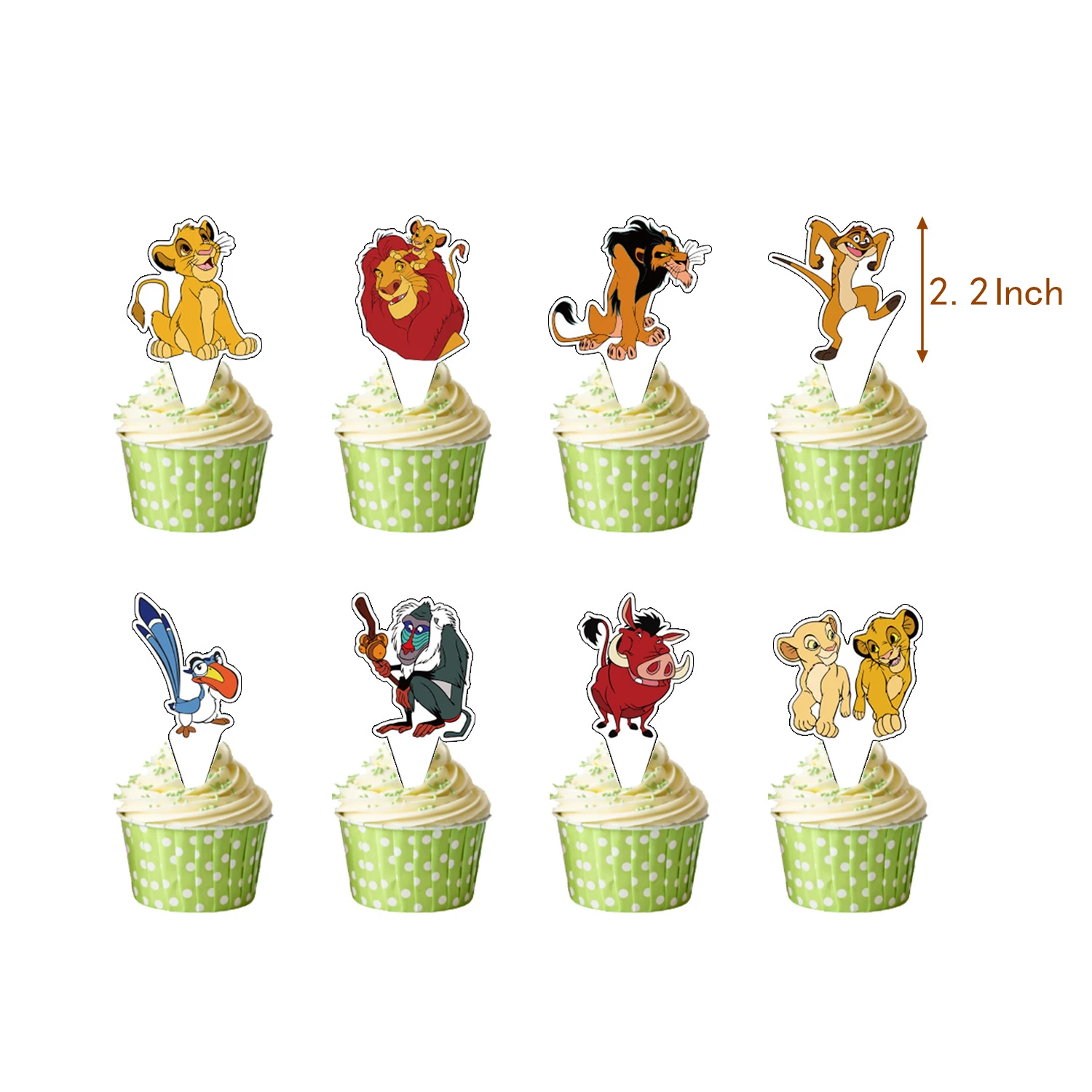Lion King Theme Birthday Party Decoration Set Simba Latex Balloon Backdrop Banner Cake Topper Kids Party Supplies Baby Shower - view 5