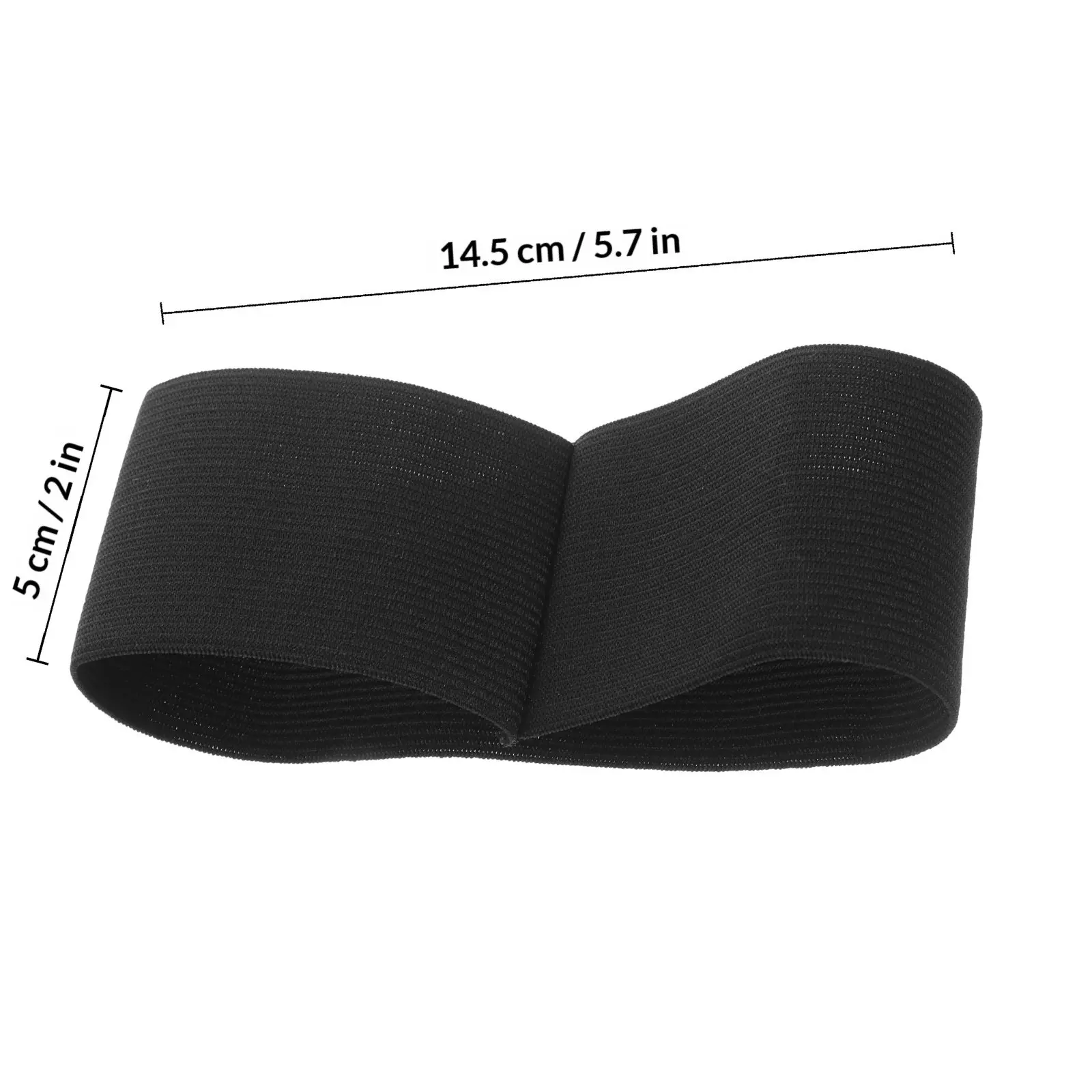 25Pcs Black Elastic Funeral Memorial Armbands Mourning Band for Funeral Soccer Mourning Event Arm Band Prayer Black Armband
