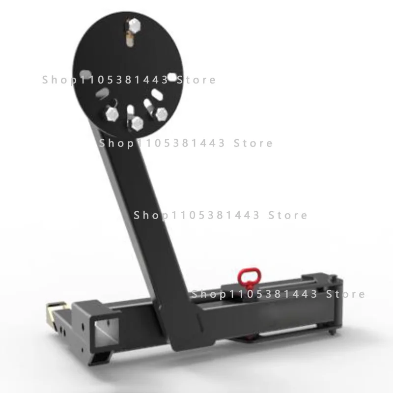 bar spare tire rack Car spare tire rack with license plate frame Square mouth mounted spare tire rack Trailer