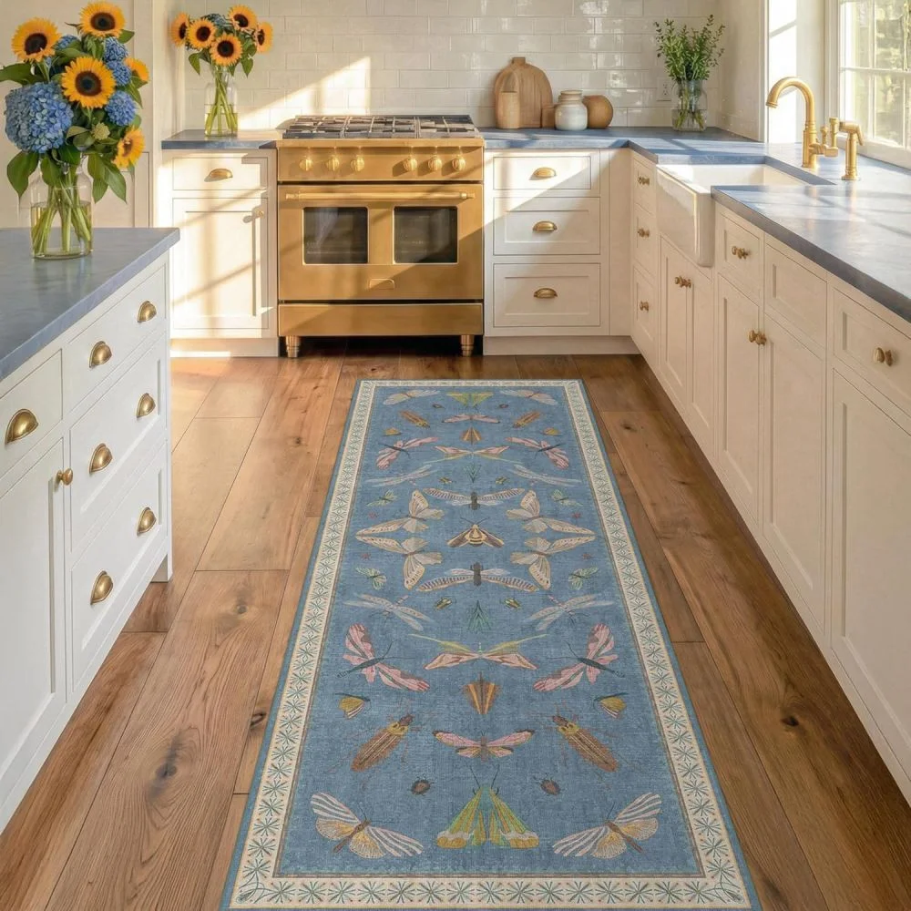 VIKAMA พรมปูพื้นลายผีเสื้อวินเ - Home Decor In บทวิจารณ์และราคา