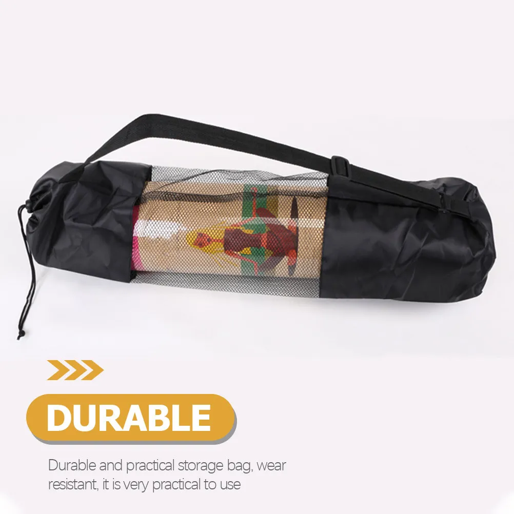 2Pcs Stylish Single Shoulder Yoga Large Capacity Lightweight Pouch for Gym Beach Outdoor Activities Storage Solution