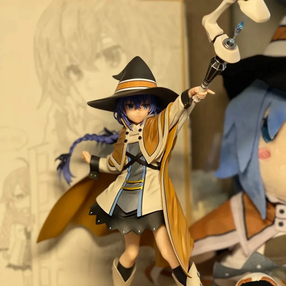 25 سنتيمتر الساحر روكسي Migurdia عمل الشكل Mushoku Tensei: التناسخ العاطلين بولي كلوريد الفينيل أنيمي الشكل تمثال ديكوراتي جمع اللعب #2