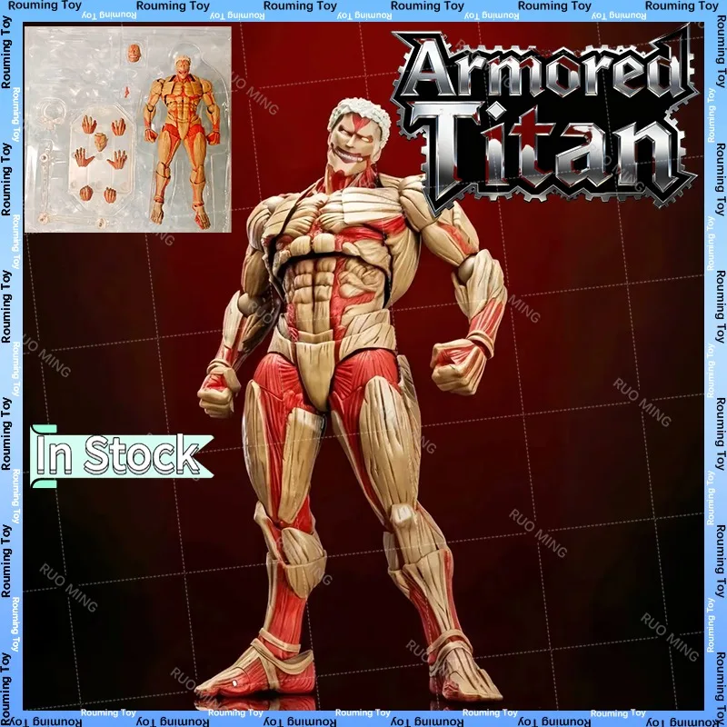 在庫あり-16cm-装甲巨人-アクションフィギュア-進撃の巨人-フィギュア-エルヴィン・スミス-アクションフィギュア-モデル-スタチュー-ドール-コレクション-おもちゃ