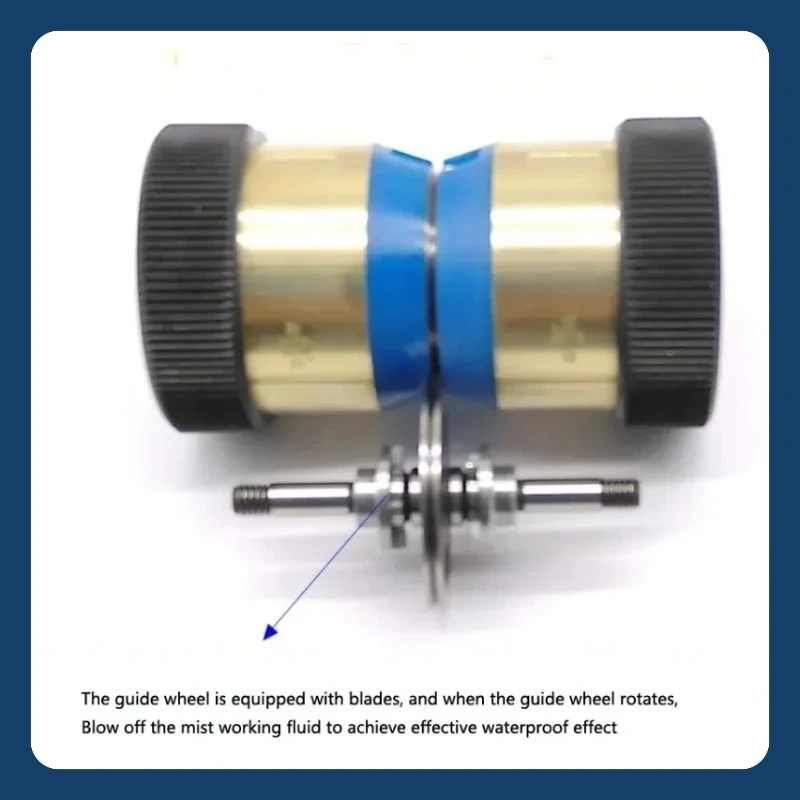 

OD42*Length 60mm Wire Cut Waterproof Pulley Roller Complete Guide Wheel Assembly for EDM Wire Cutting Machine