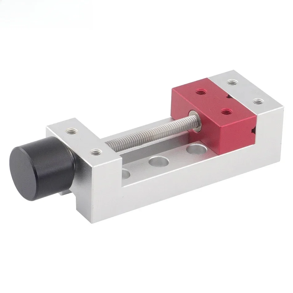 Precision Mini Vise Engraving Machine CNC Drilling Machine Small Welding Table All Aluminum Operation Manual Table Clamp
