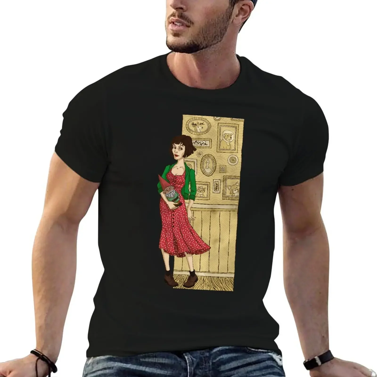 Amelie T-Shirt graphic t shirts anime figures basketball graphic tees men clothings