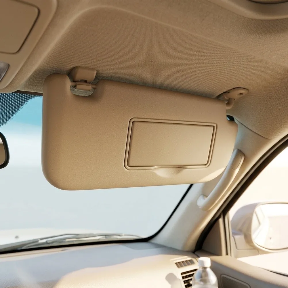 1x Car -Beige Passenger Side SunVisor Makeup Mirror 8520103000 For Kia Sportage 2004-2010 Accessories
