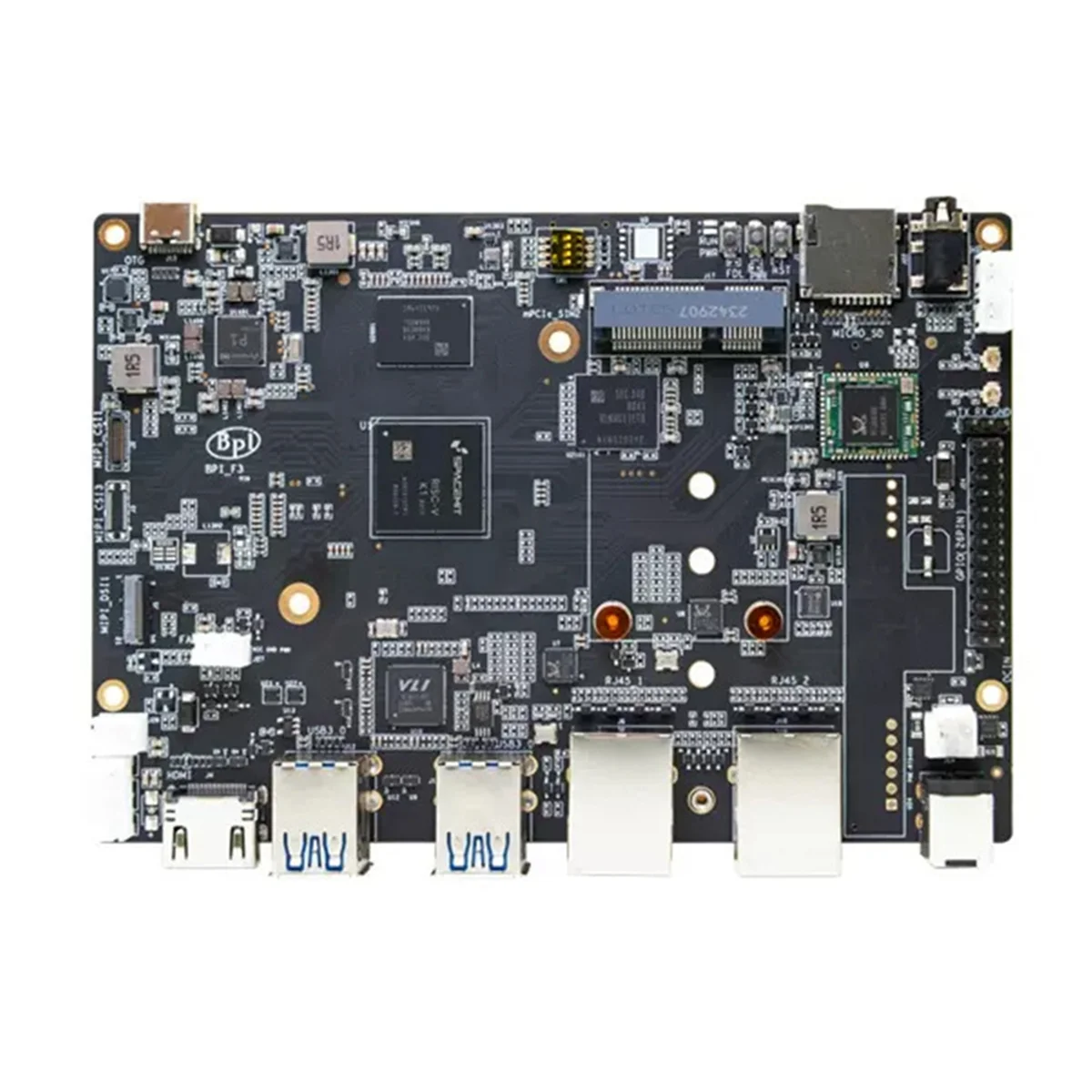 

For Banana Pi -F3 SpacemiT K1 8 Core RISC-V Chip 4G LPDDR4 16G EMMC 2.0TOPs AI Computing Grade Development Board