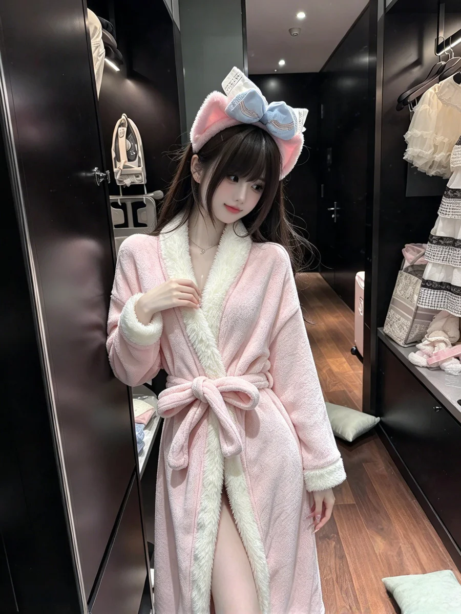 sexy-thickened-long-velvet-robe-women's-autumn-winter-coral-fleece-sleepwear-bathrobe-v-neck-long-sleeve-comfortable-home-clo