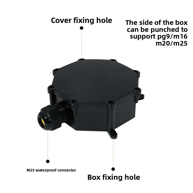 Underwater Light Terminal Cable Waterproof Derwater Light Buried Light One-to-many Connector Terminal Waterproof Box