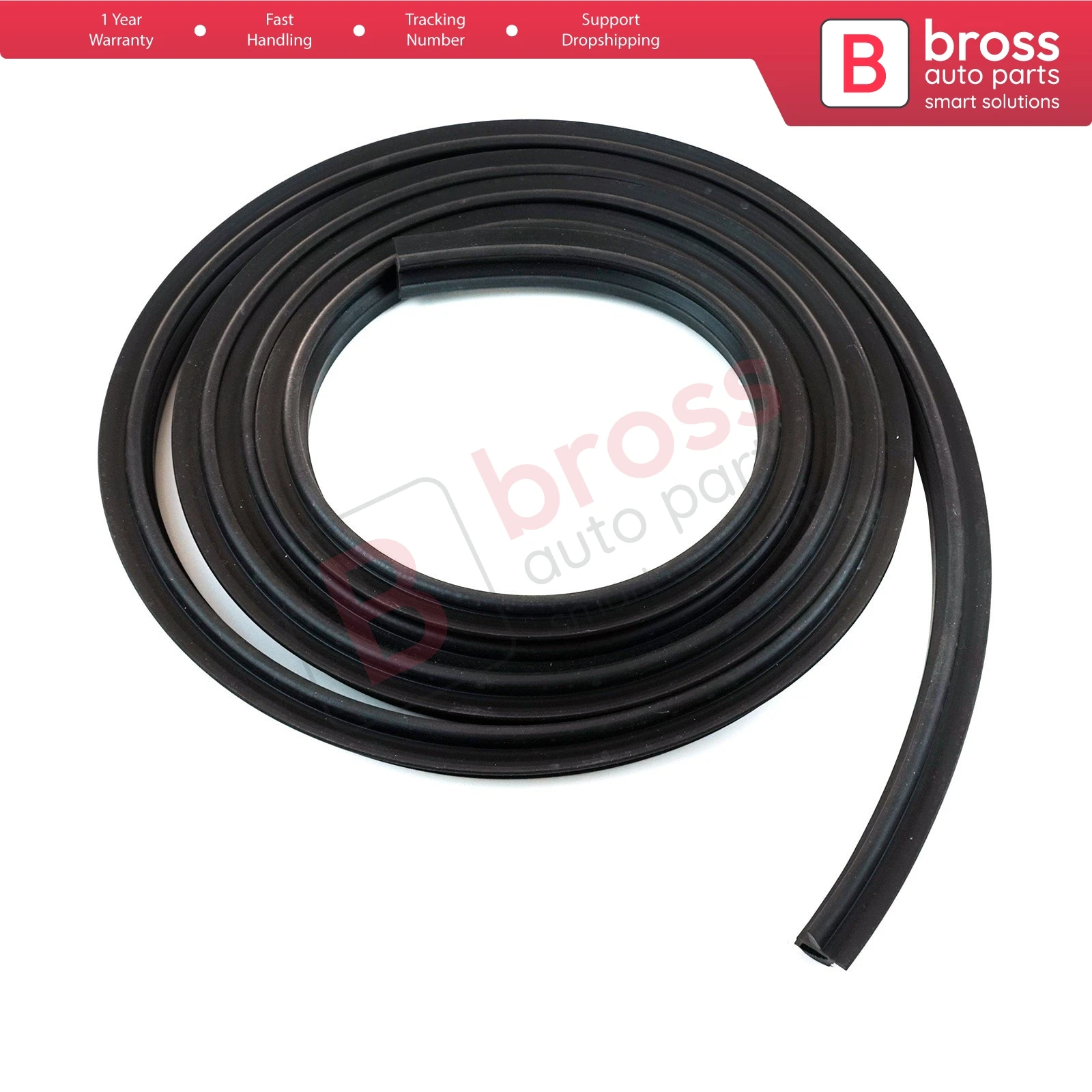 For Renault Clio MK2 Campus 7701045038 Bross Auto BSR604 Manual Electric Sunroof Rubber Seal Gasket Weatherstrip Lenght:250cm