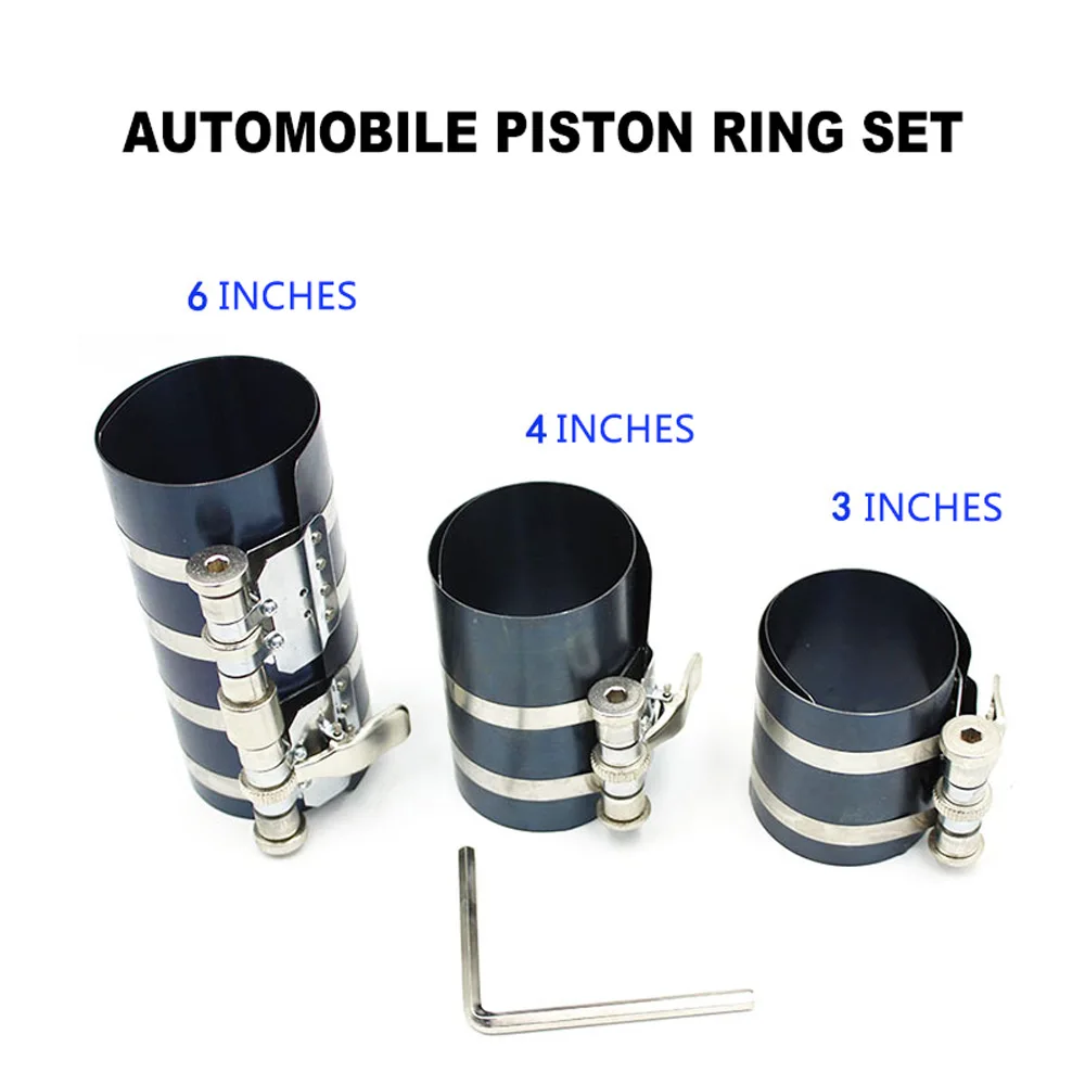 Compresseur de segments de piston Automobile, pince à segments de piston de moteur, outil de démontage, nettoyage du dépôt en carbone, Service Automobile