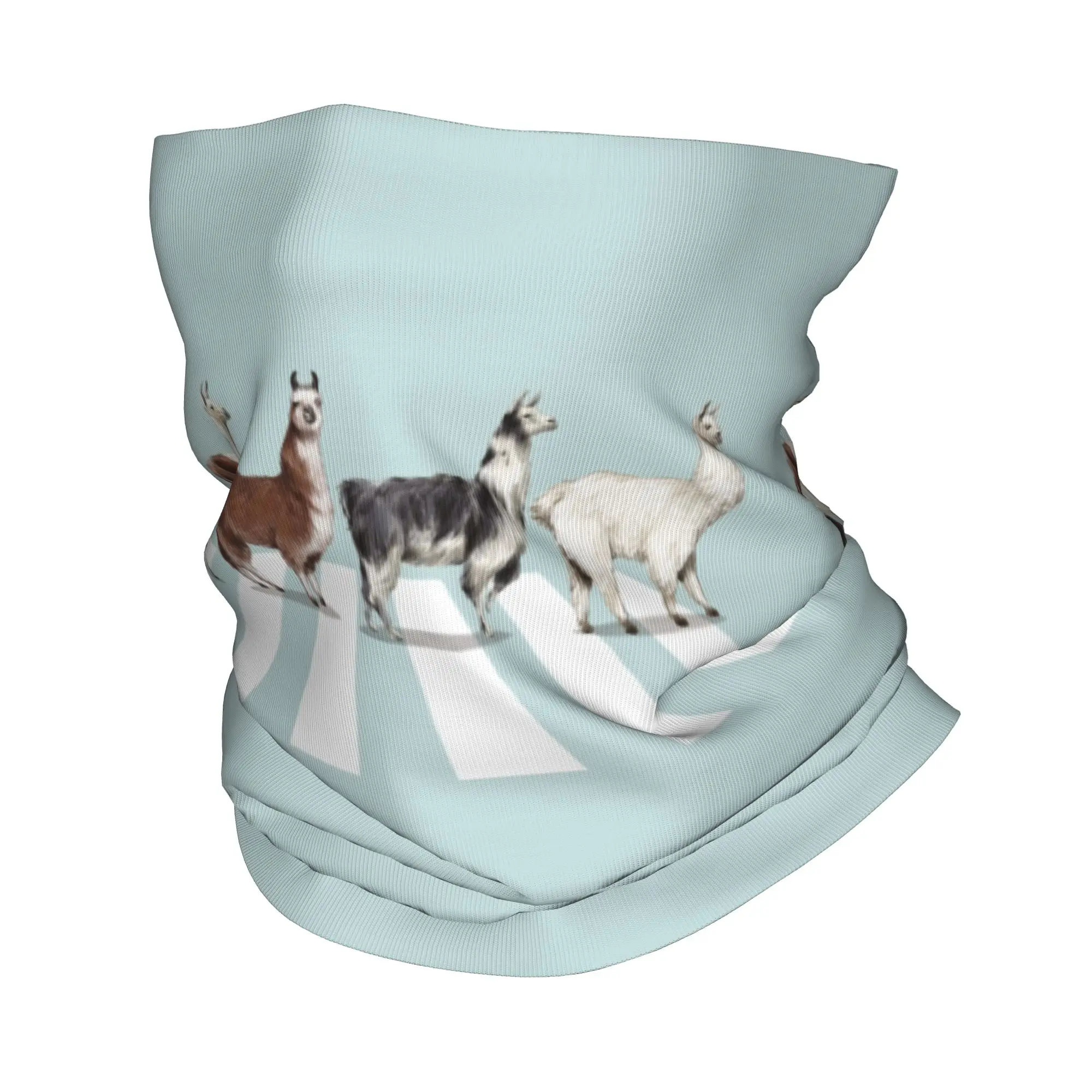 

Многофункциональный зимний шарф-бандана с узором ламы/альпаки для мужчин: ветрозащитный, для защиты лица и шеи, для катания на лыжах, с животным принтом, как гетр или повязка на голову